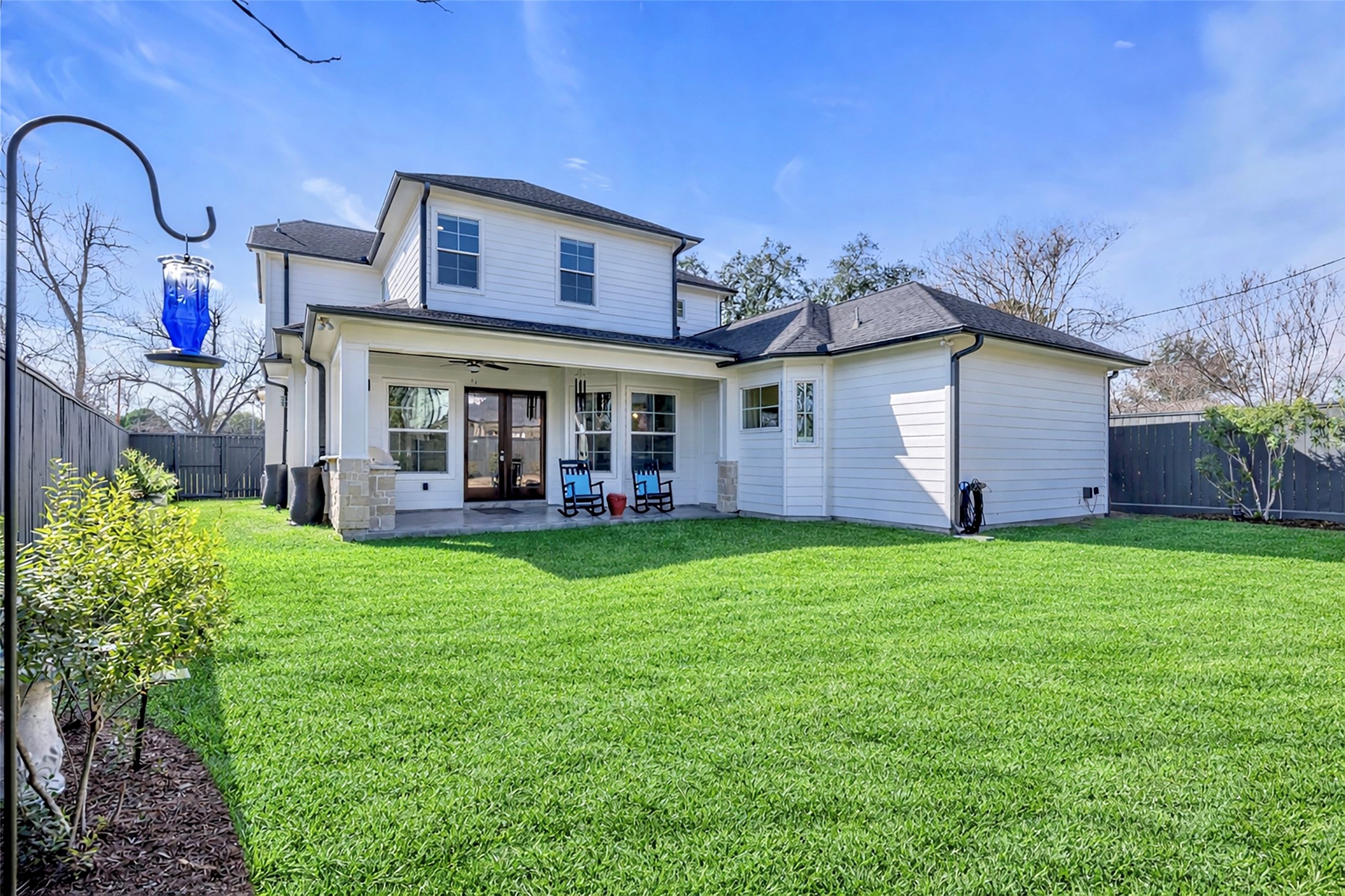 4702 Lido Lane Houston, TX 77092 - Photo 36 of 38 A bat house and bee houses come with this gorgeous yard !!
