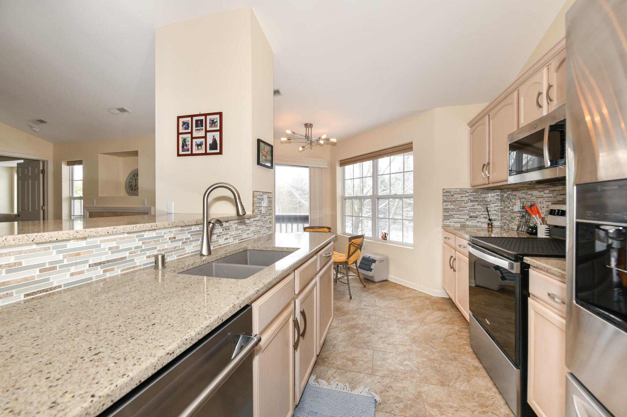 9128 West Elm Court, Unit F Franklin, WI 53132 - Photo 12 of 35 Quartz Countertops
