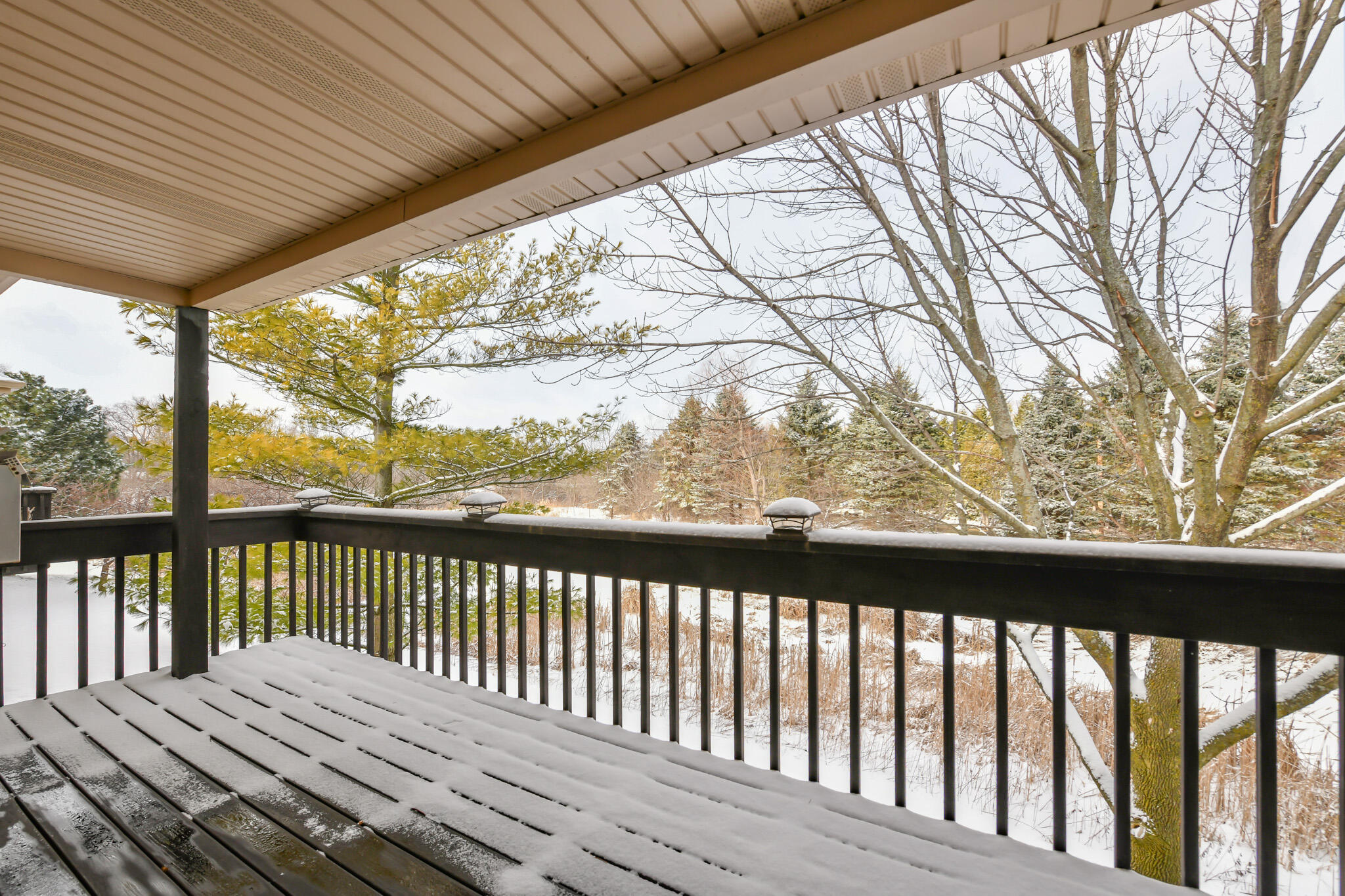 9128 West Elm Court, Unit F Franklin, WI 53132 - Photo 14 of 35 Balcony