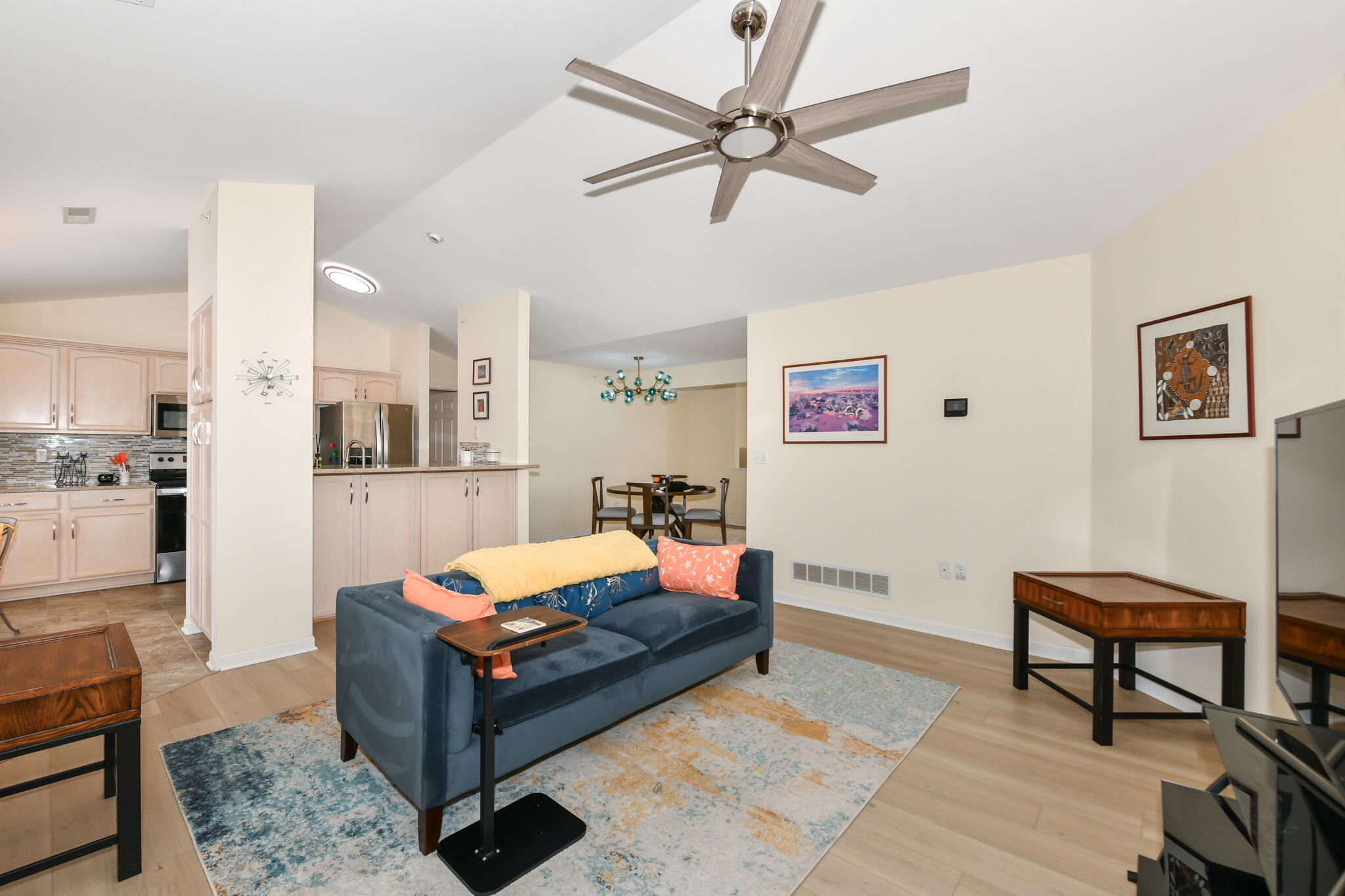 9128 West Elm Court, Unit F Franklin, WI 53132 - Photo 7 of 35 Vaulted Ceiling