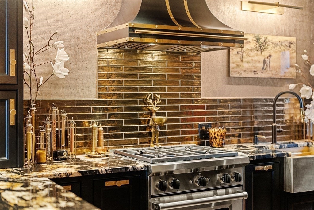 220 Commercial Street, Unit 5A Boston, MA 02109 - Photo 7 of 37 a close view of kitchen countertops with stove