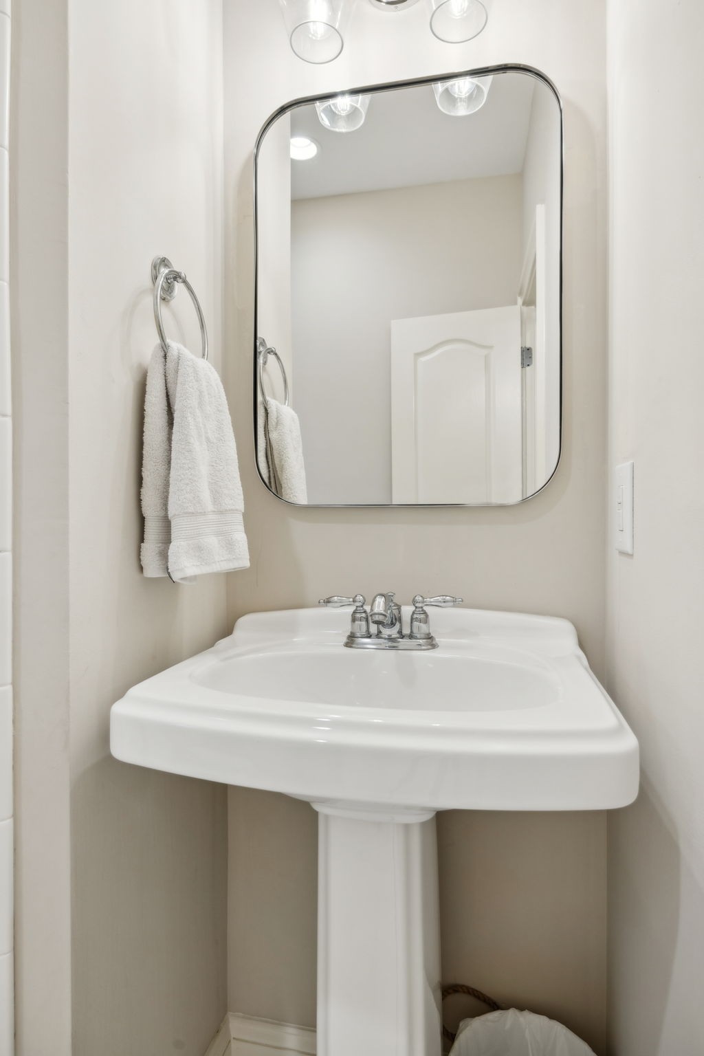 1209 White Rock Road Spring Hill, TN 37174 - Photo 47 of 93 a bathroom with a sink vanity and a mirror