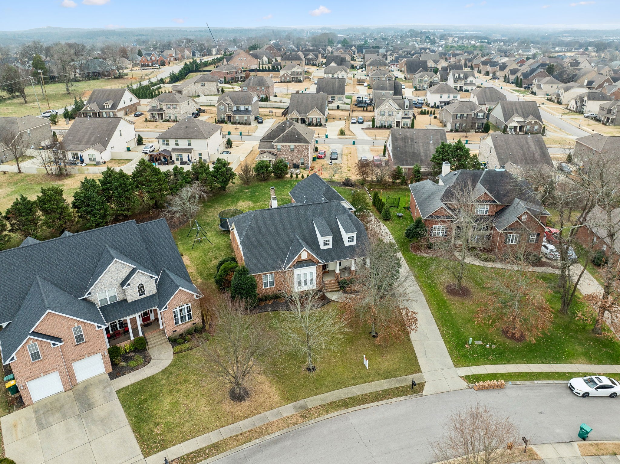 1209 White Rock Road Spring Hill, TN 37174 - Photo 80 of 93 an aerial view of residential houses with outdoor space