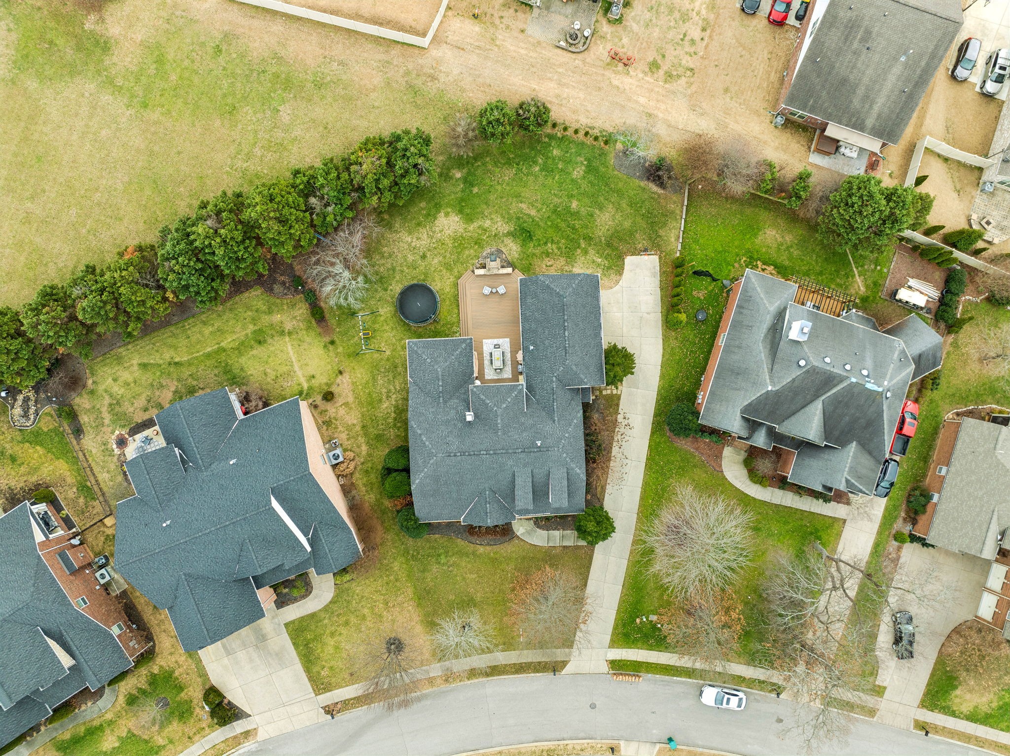 1209 White Rock Road Spring Hill, TN 37174 - Photo 81 of 93 an aerial view of residential houses with outdoor space and swimming pool