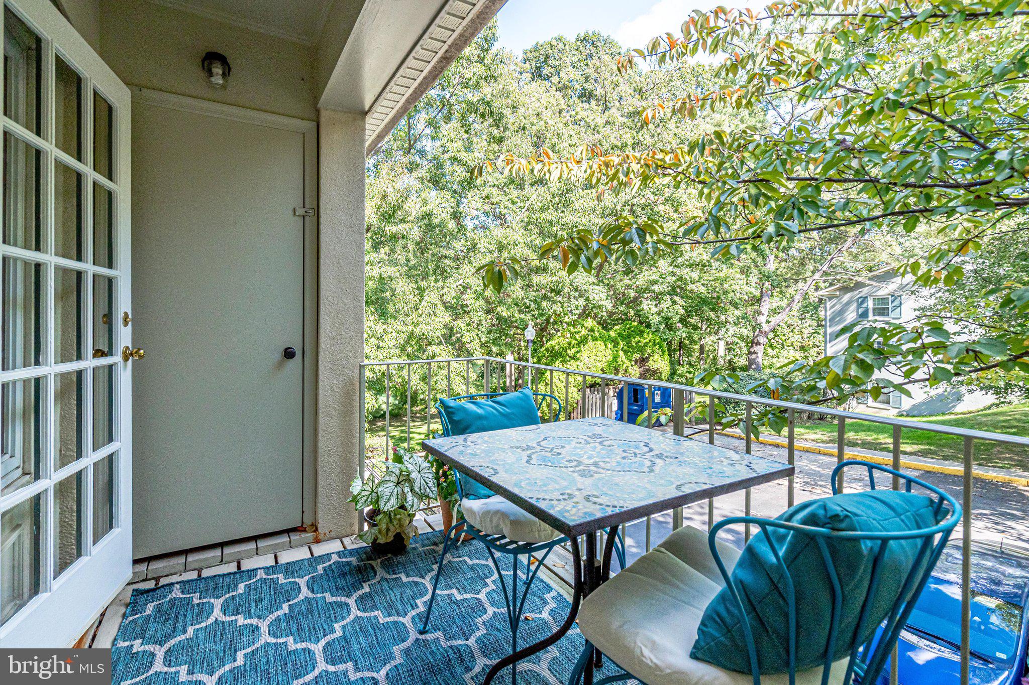 5900 Queenston Street, Unit 497 Springfield, VA 22152 - Photo 21 of 37 Super quaint balcony plus outdoor storage!