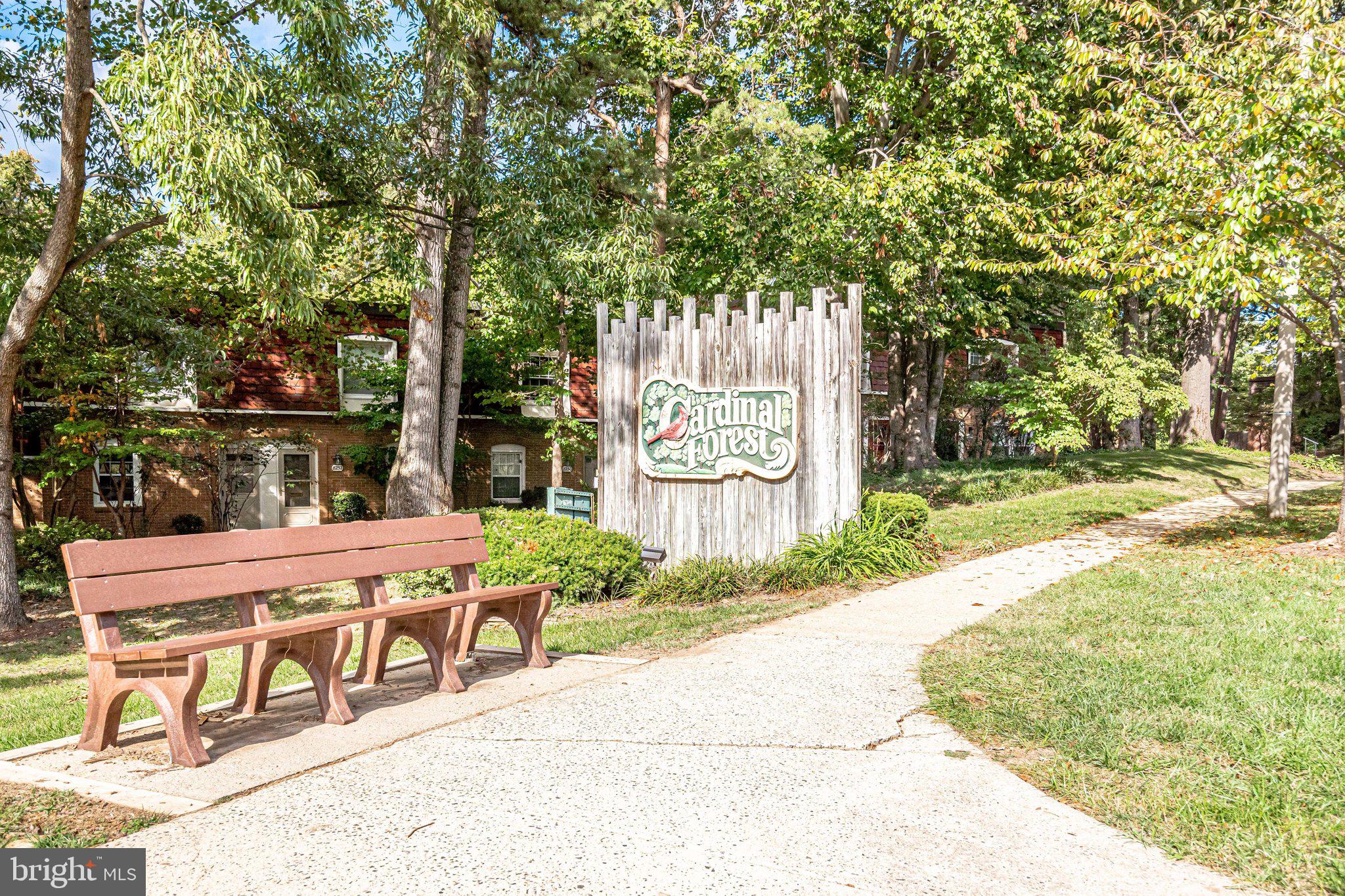 5900 Queenston Street, Unit 497 Springfield, VA 22152 - Photo 35 of 37 Welcome to Cardinal Forest Community!