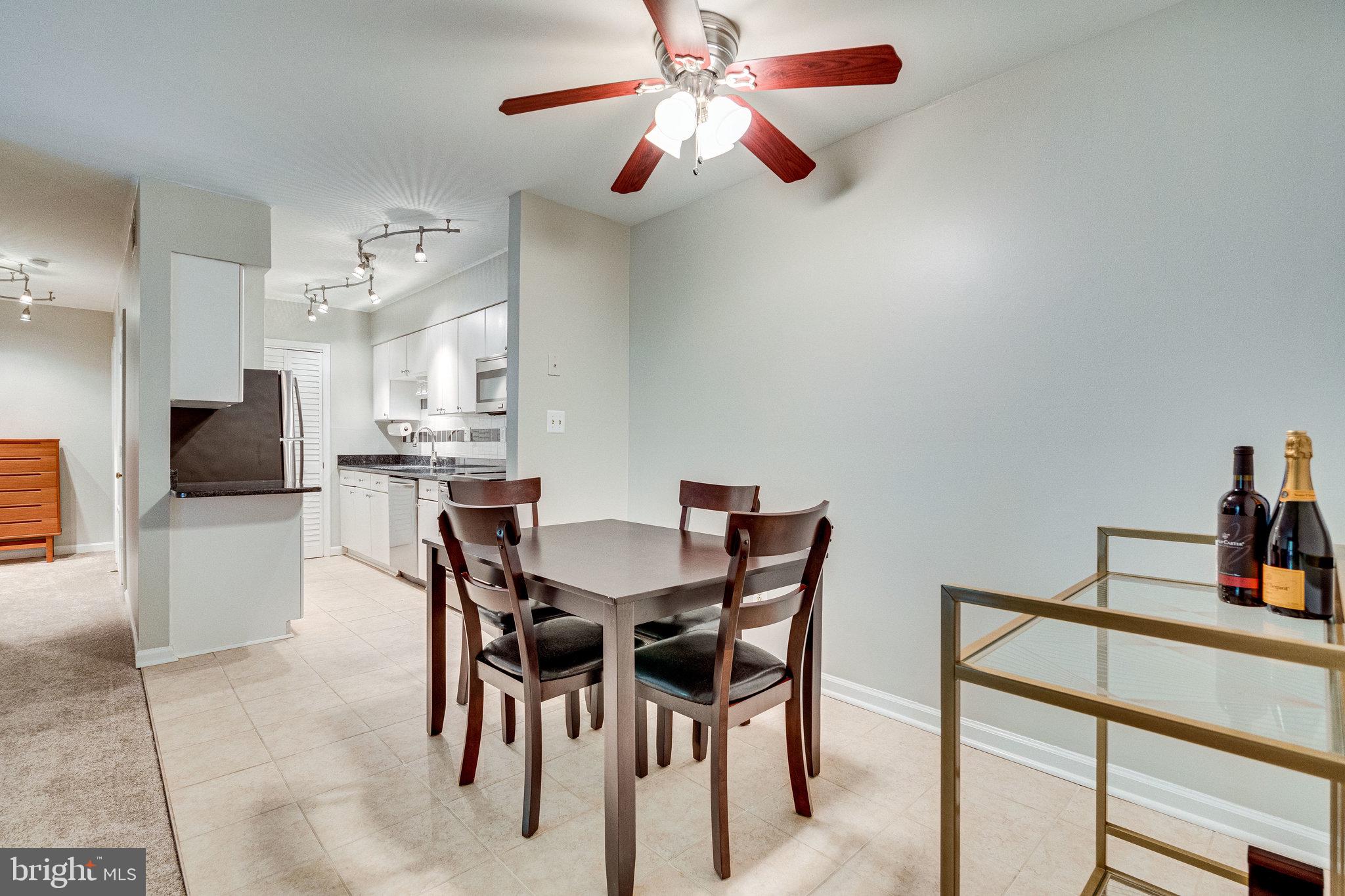 5900 Queenston Street, Unit 497 Springfield, VA 22152 - Photo 4 of 37 Dining Room to Kitchen