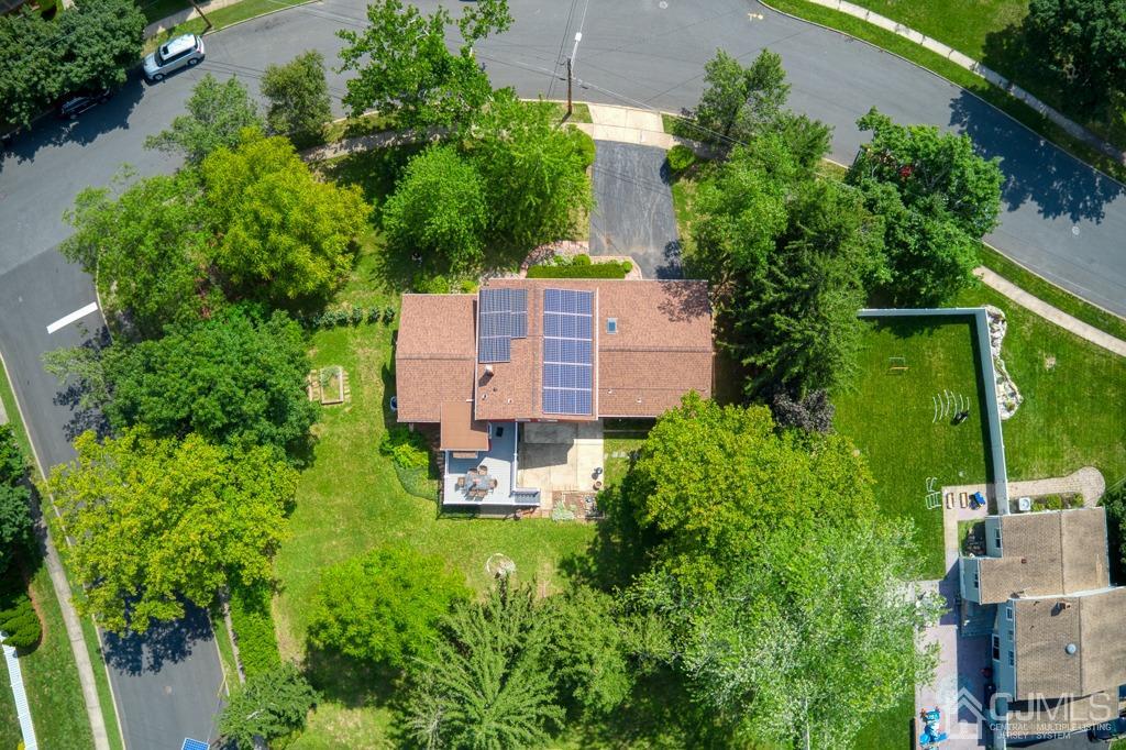 22 Montrose Road Somerset, NJ 08873 - Photo 3 of 25 an aerial view of a house with garden space and a street view