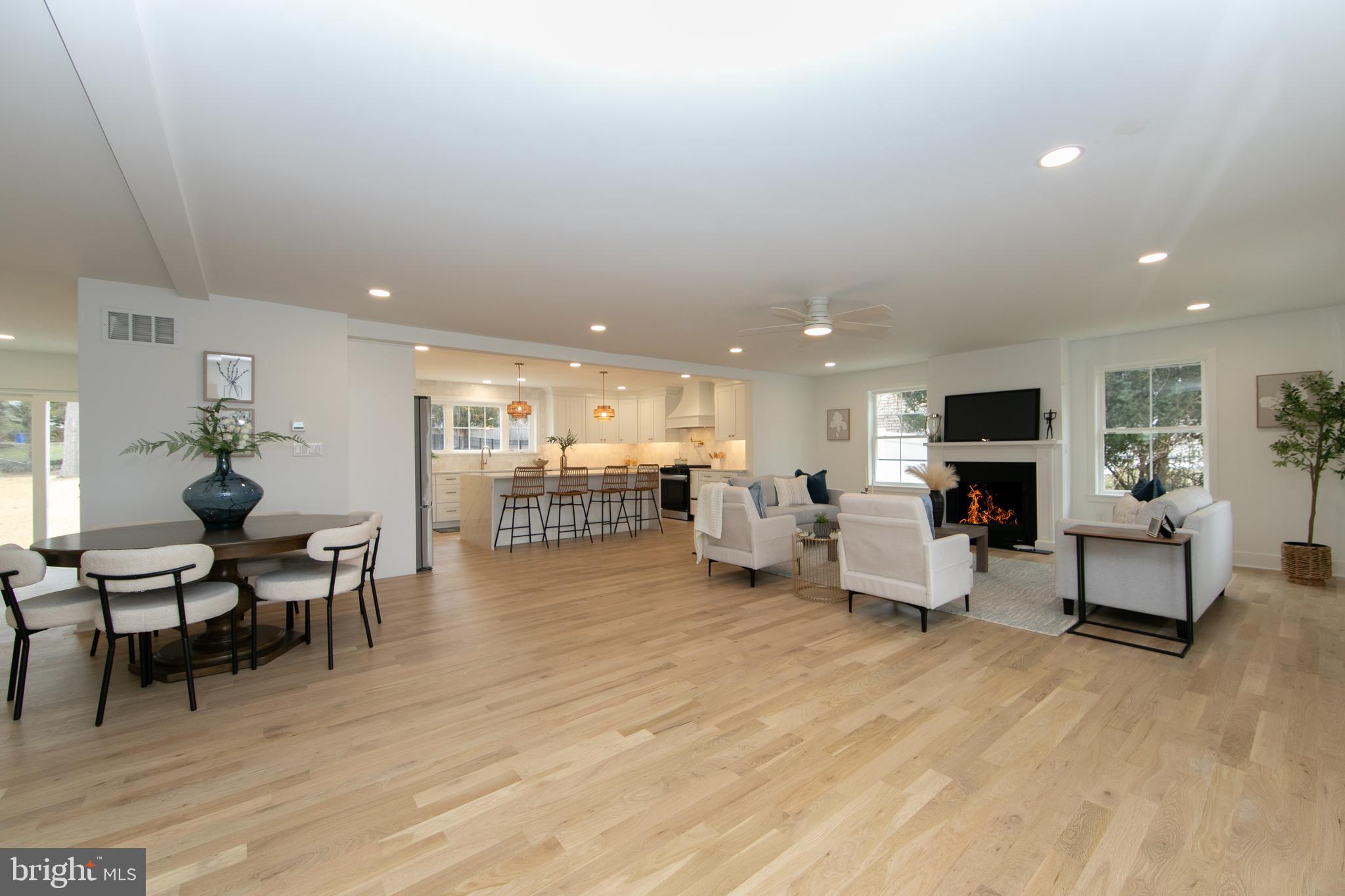 371 Kresson Road Cherry Hill, NJ 08034 - Photo 3 of 51 a living room with furniture and a fireplace