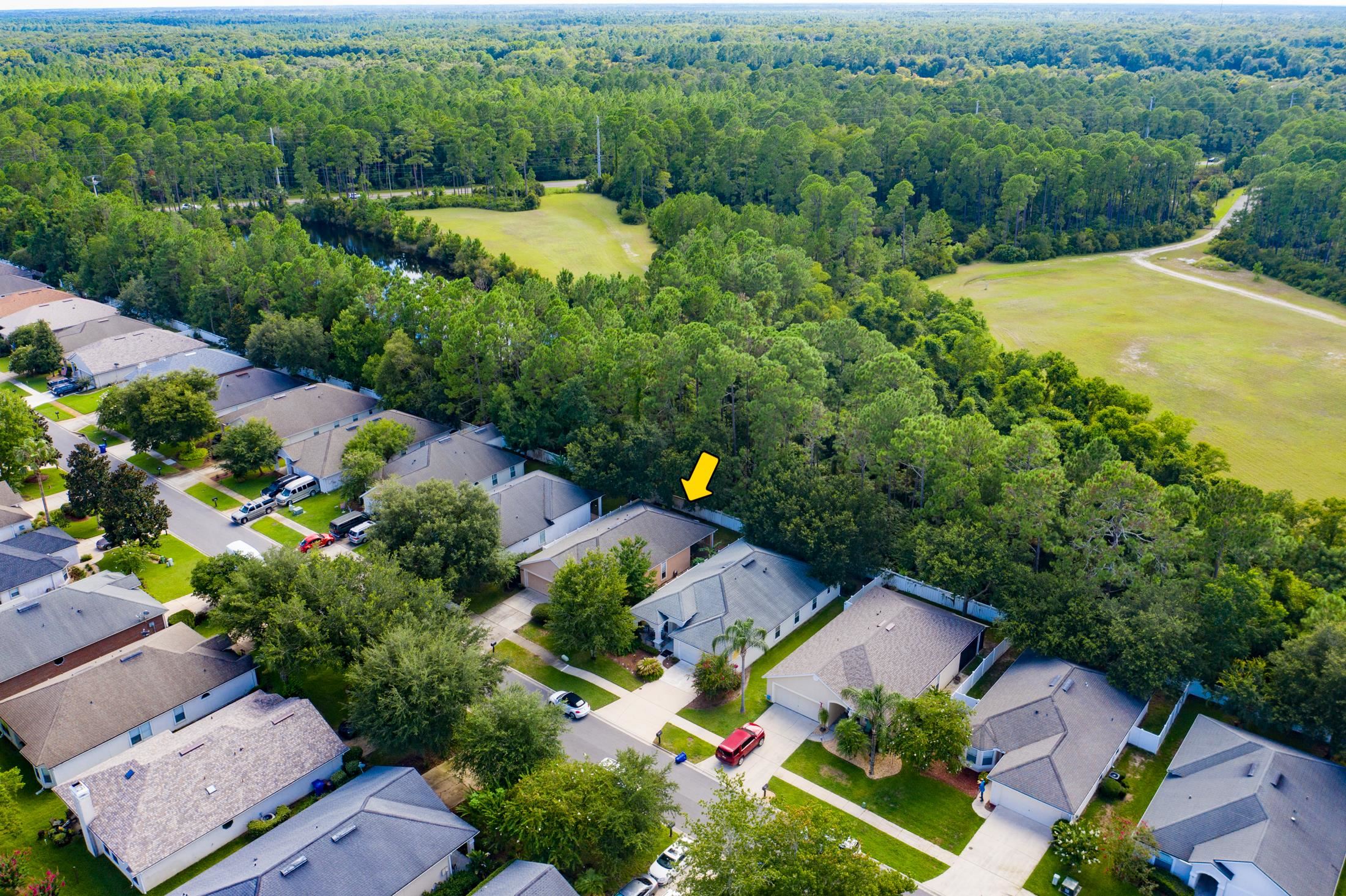 1809 Keswick Road St. Augustine, FL 32084 - Photo 34 of 39 an aerial view of a house with yard