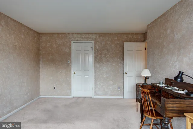 a view of porch with a furniture
