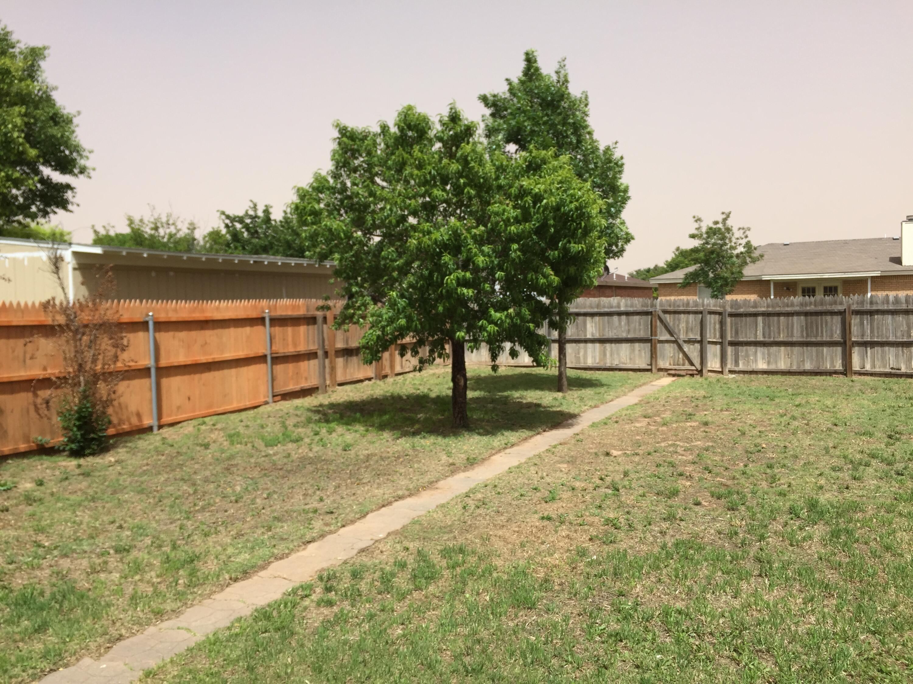 1003 Juneau Avenue Lubbock, TX 79416 - Photo 17 of 21 a view of backyard and tree