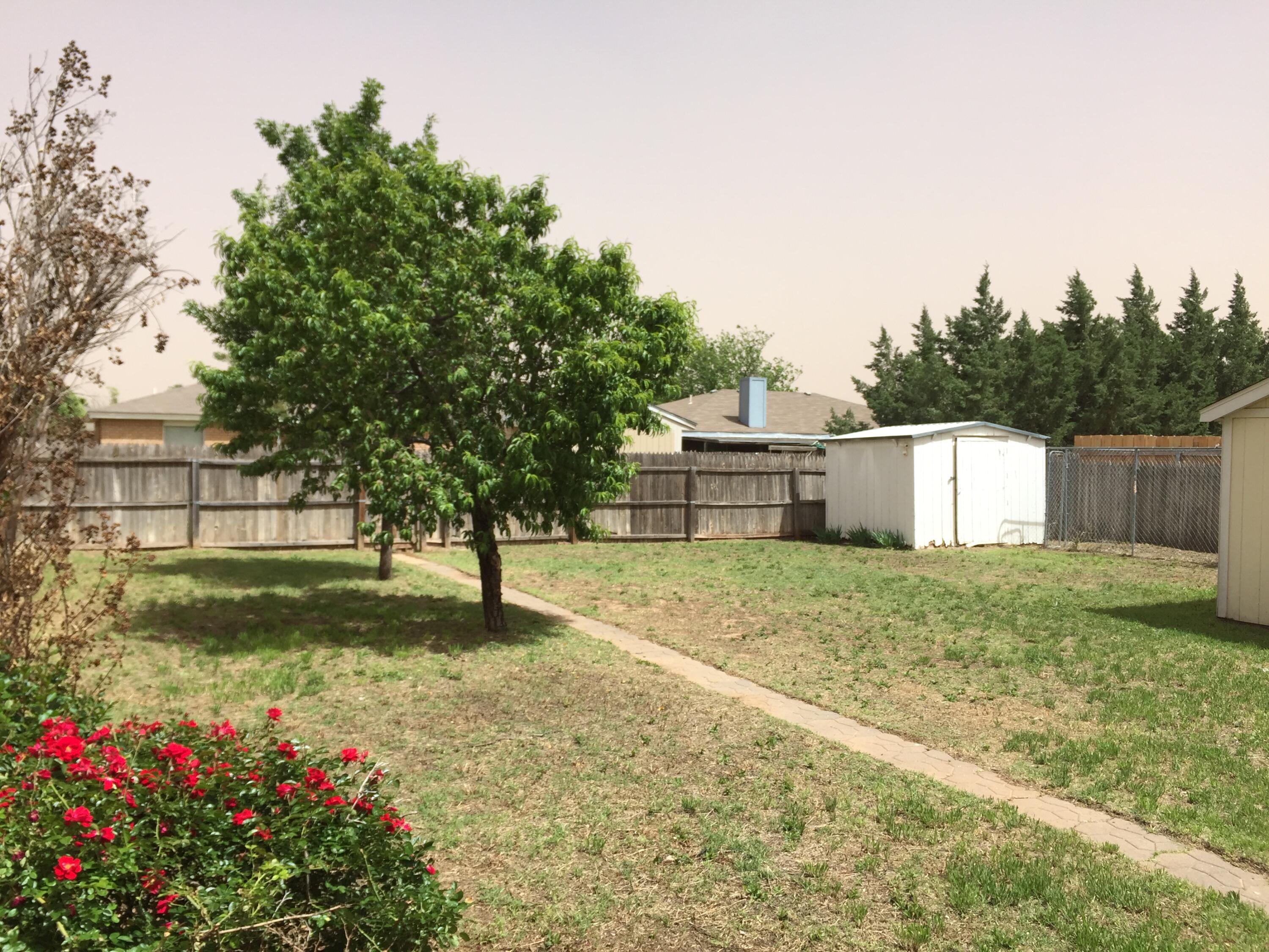 1003 Juneau Avenue Lubbock, TX 79416 - Photo 18 of 21 a view of a backyard with garden