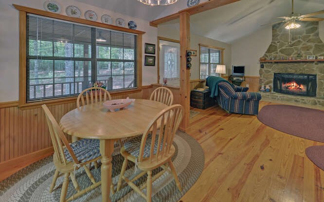 110 Chestnut Ridge Road Blairsville, GA 30512 - Photo 12 of 46 Dining and Great Room