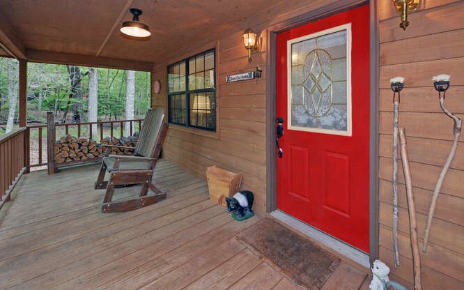 110 Chestnut Ridge Road Blairsville, GA 30512 - Photo 6 of 46 Front Porch