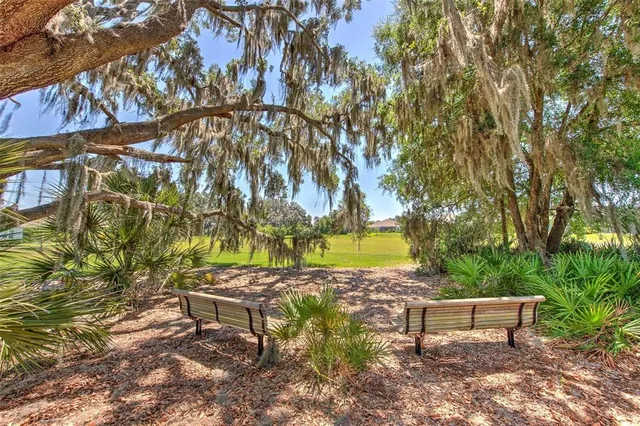 a view of a swimming pool and lake