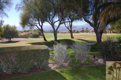304 Loch Lomond Road Rancho Mirage, CA 92270 - Photo 14 of 17 a view of backyard with green space