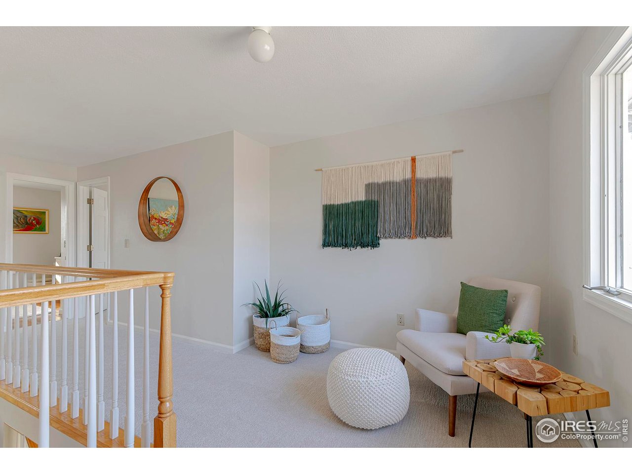4556 Apple Way Boulder, CO 80301 - Photo 33 of 50 Upper level landing reading nook. Brand new carpet on upper level.