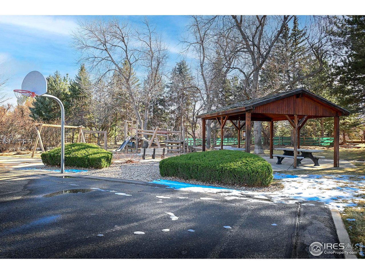 4556 Apple Way Boulder, CO 80301 - Photo 49 of 50 HOA recreation area with basketball court and picnic pavilion