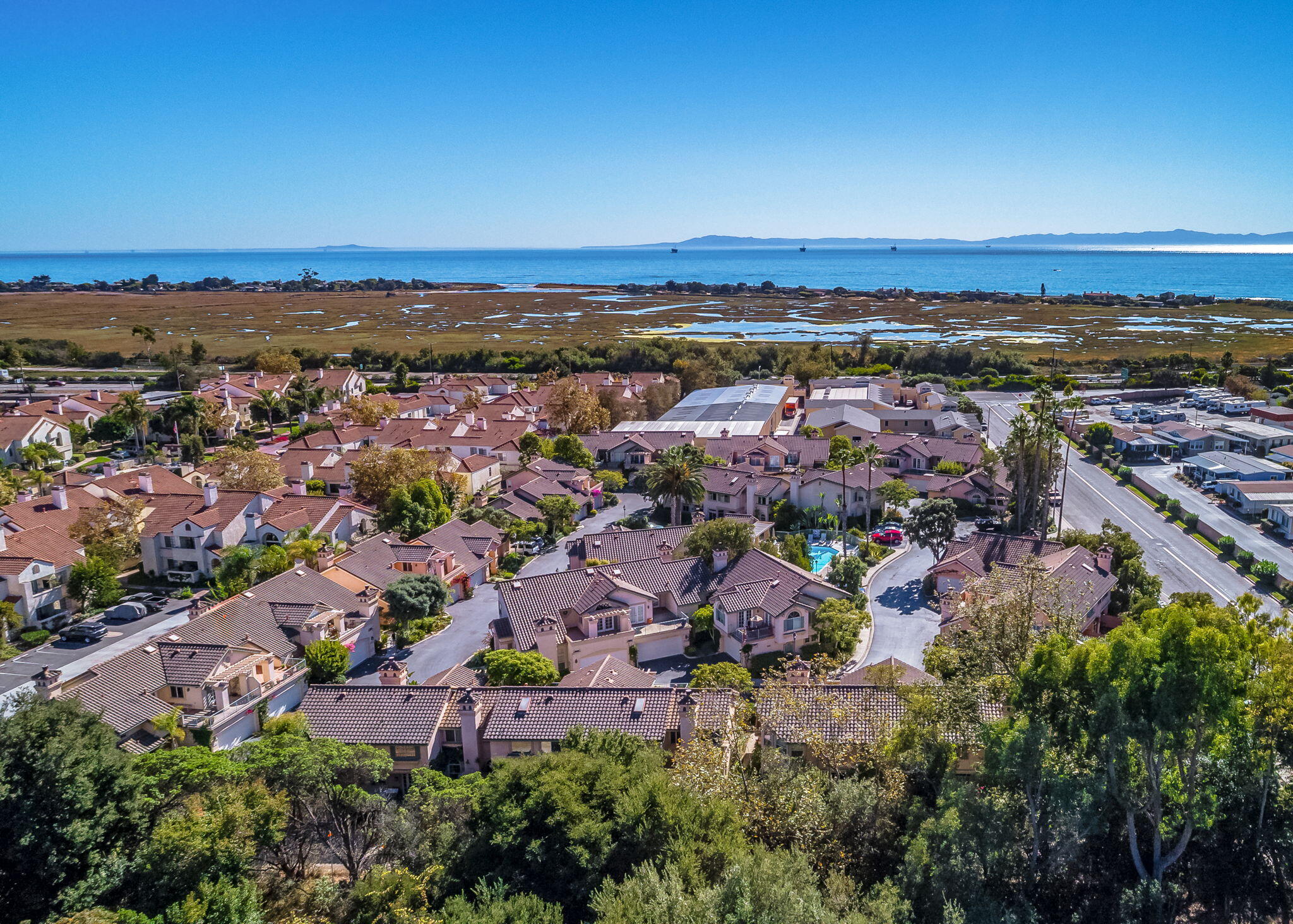 1260 Cravens Lane, Unit 2 Carpinteria, CA 93013 - Photo 23 of 23 Aerial View