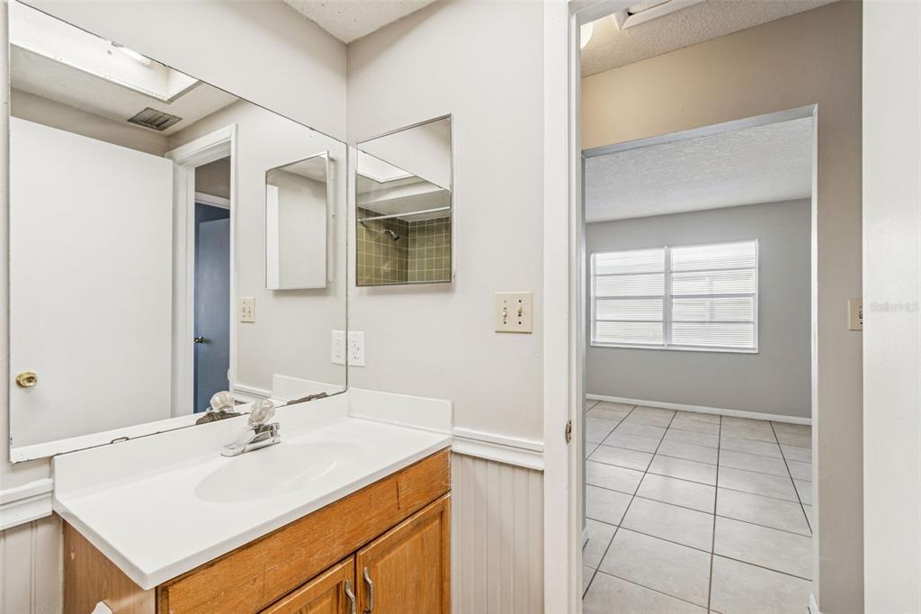 6024 Norton Road Lakeland, FL 33809 - Photo 36 of 56 a bathroom with a sink vanity and a mirror