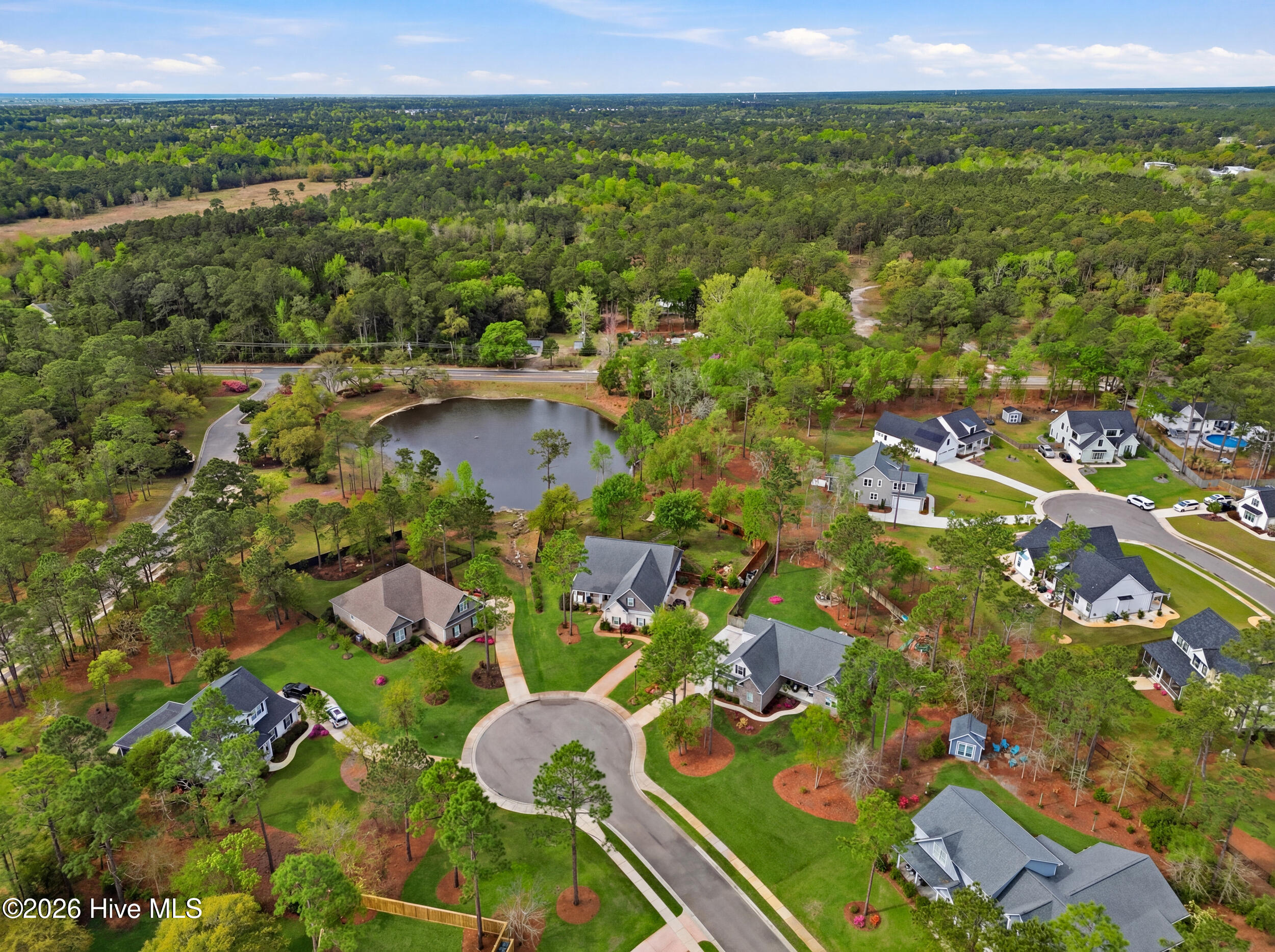 40 Stonegate Circle Hampstead, NC 28443 - Photo 21 of 42 25_front right aerial