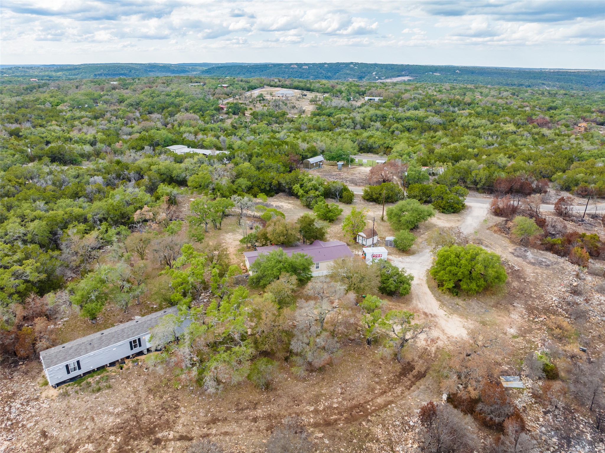 212 Fox Road San Marcos, TX 78666 - Photo 2 of 18 a view of a yard with an outdoor space