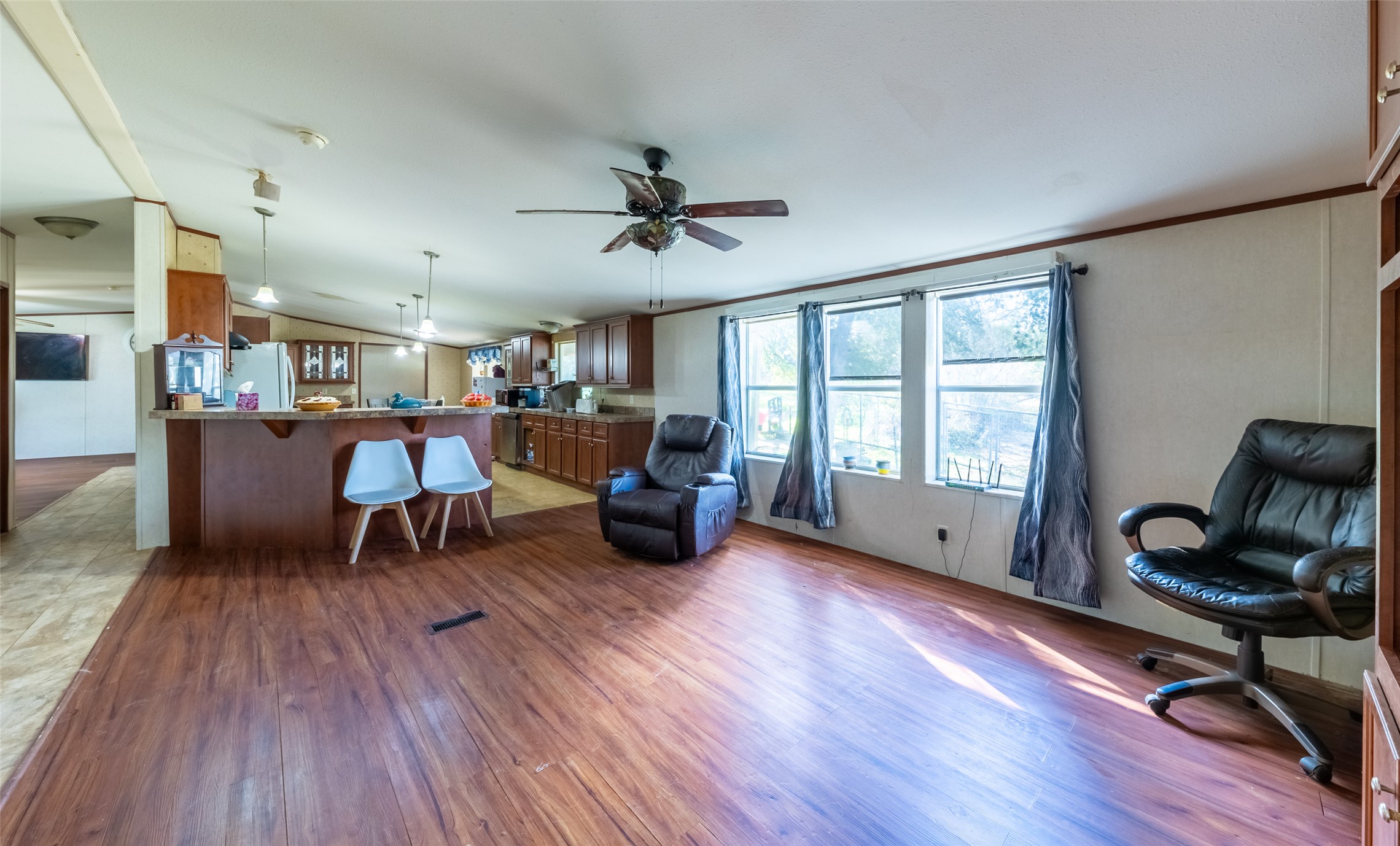 212 Fox Road San Marcos, TX 78666 - Photo 6 of 18 a living room with furniture and a large window
