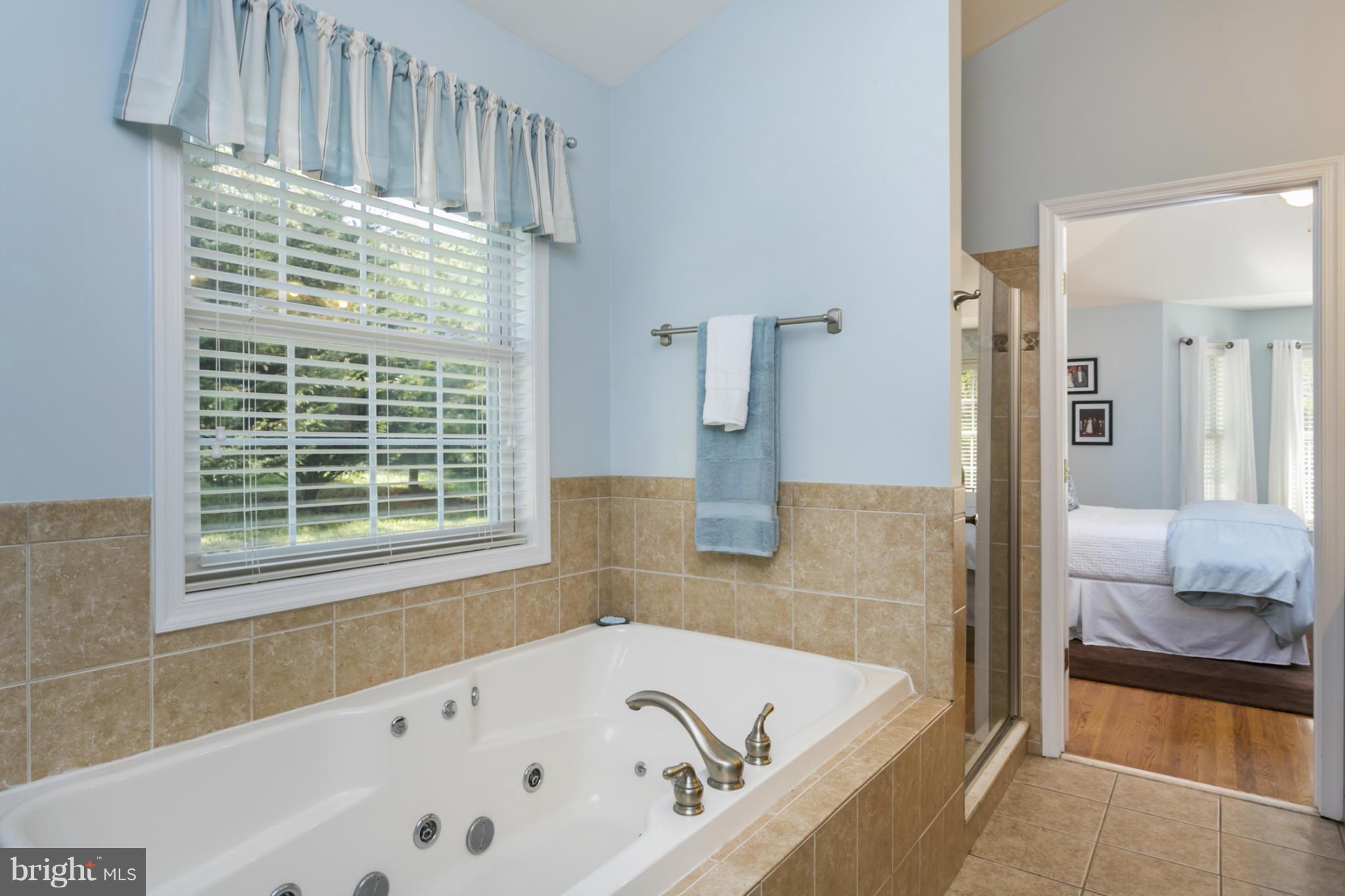 14921 Harrisville Road Mount Airy, MD 21771 - Photo 16 of 28 a bathroom with a tub and a shower