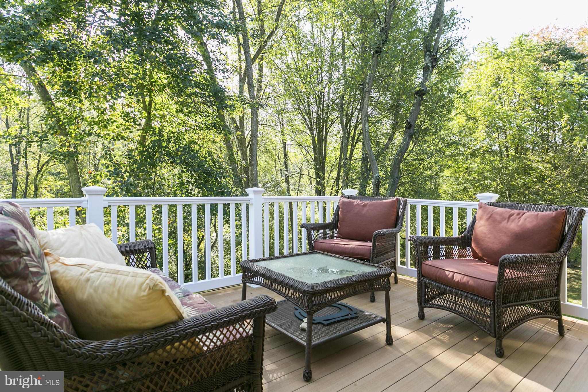 14921 Harrisville Road Mount Airy, MD 21771 - Photo 26 of 28 a roof deck with a table and chairs