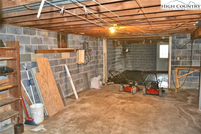 a view of storage room