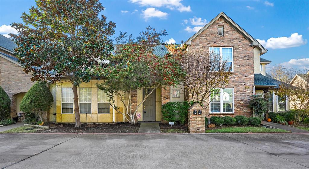 5866 Pecan Chase Benbrook, TX 76132 - Photo 1 of 1 a front view of a house with a yard