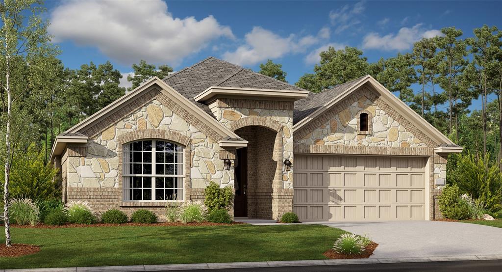 205 Breeds Hl Road Little Elm, TX 75068 - Photo 1 of 1 a front view of a house with a yard