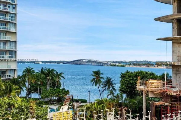 a view of a city and a lake view