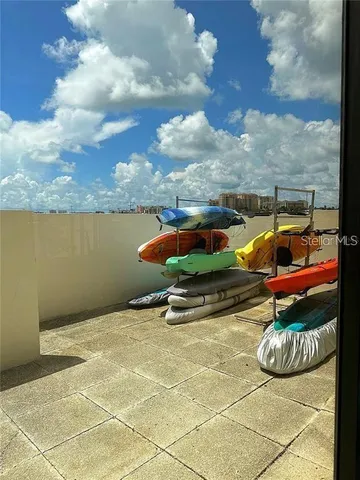 a view of outdoor seating