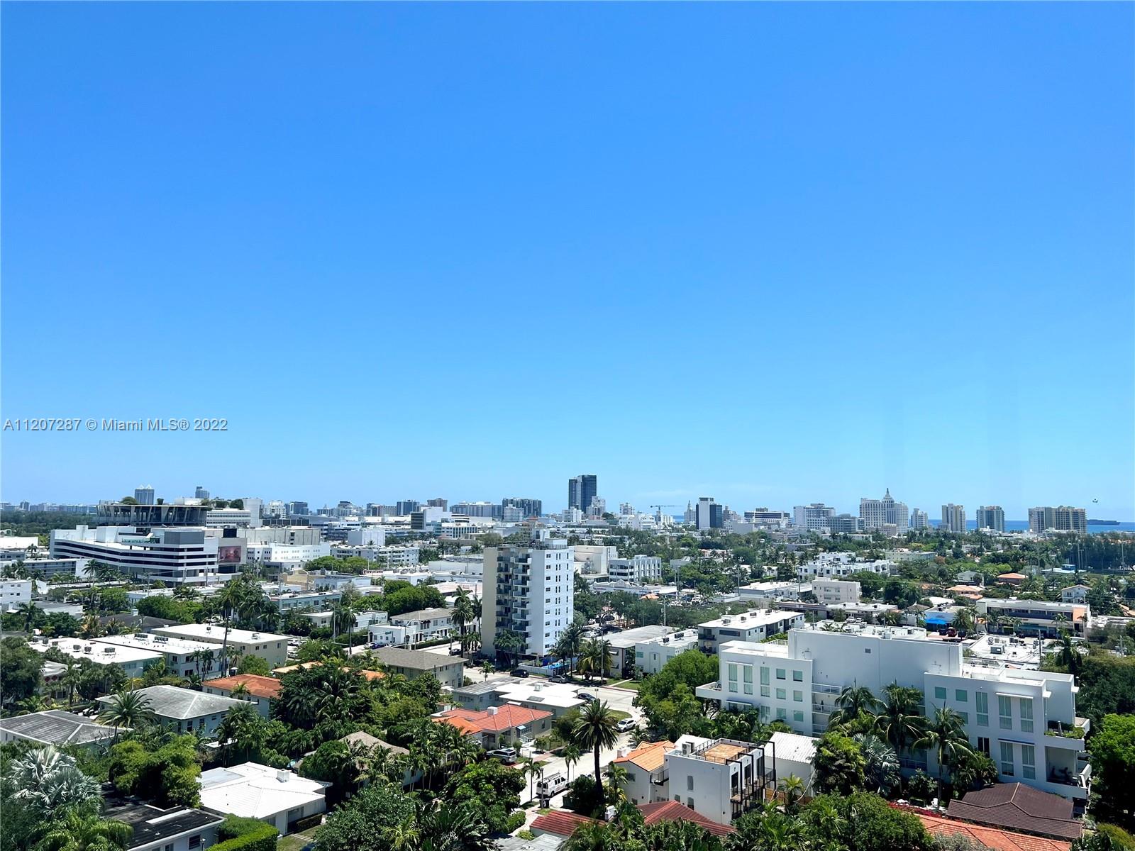 1500 Bay Road, Unit 1414S Miami Beach, FL 33139 - Photo 20 of 23 a view of a city