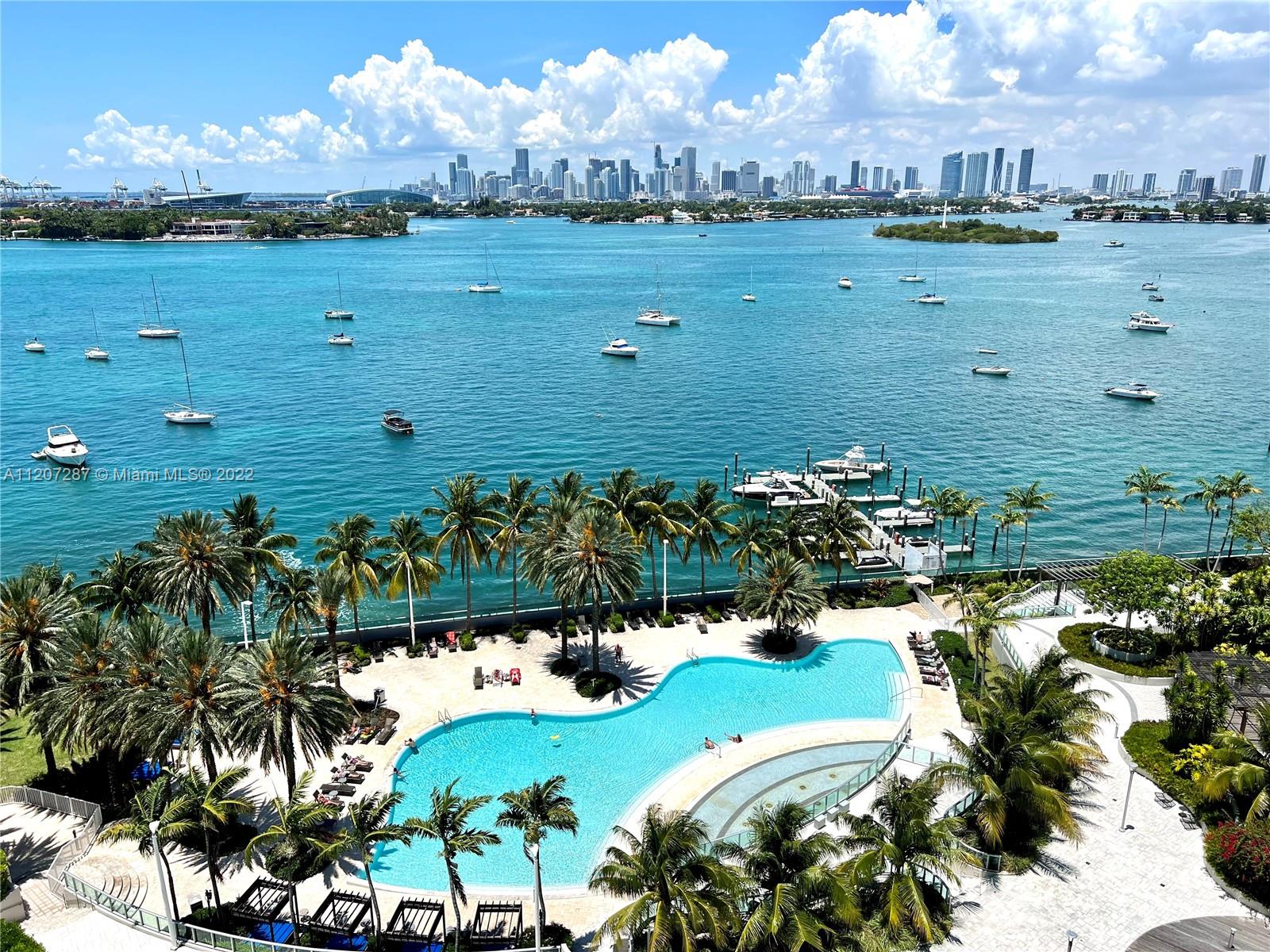 1500 Bay Road, Unit 1414S Miami Beach, FL 33139 - Photo 4 of 23 a view of a city