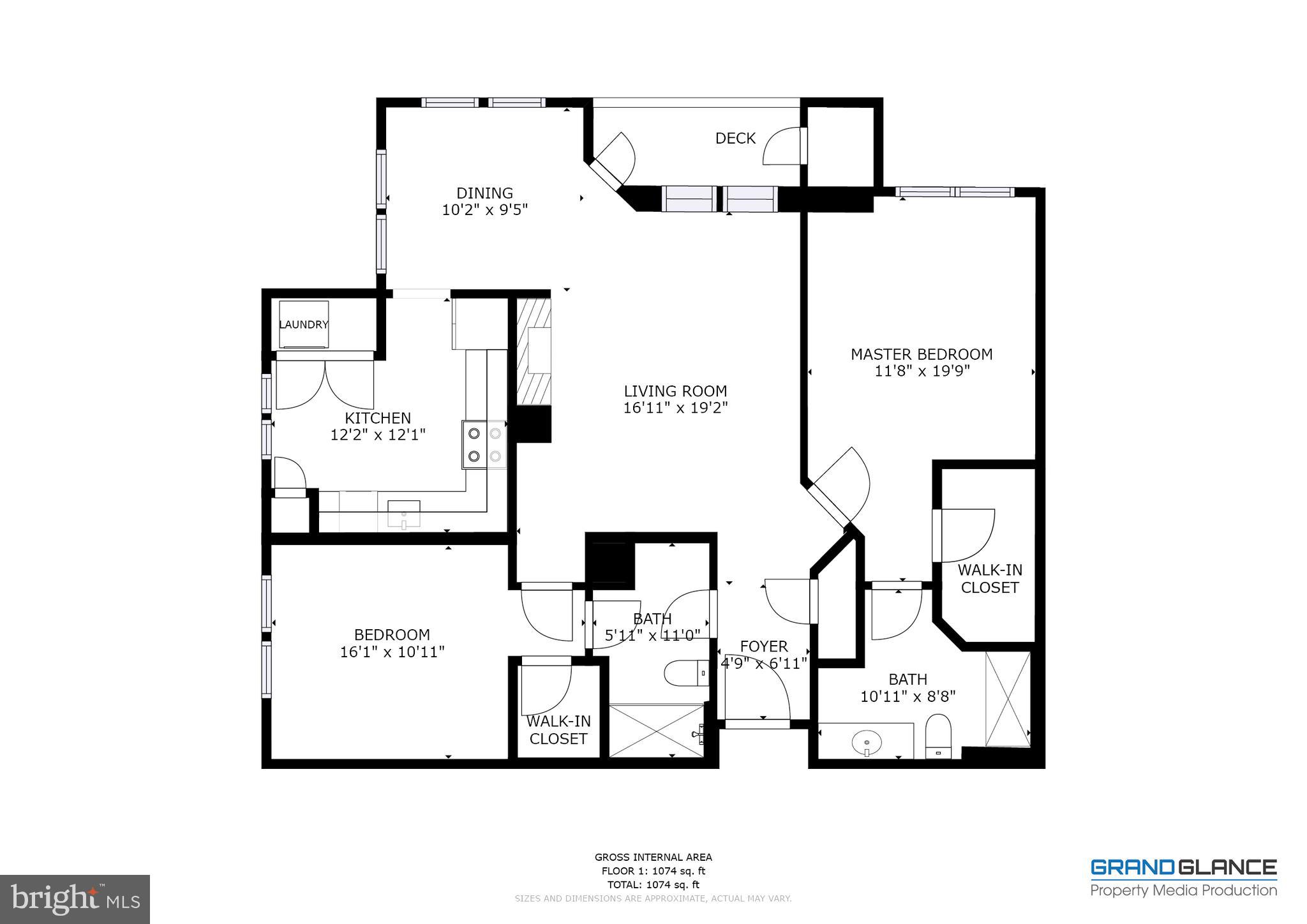 1511 North Point Drive, Unit 303 Reston, VA 20194 - Photo 29 of 29 #303 floor plan