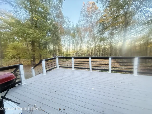 a view of a room with furniture