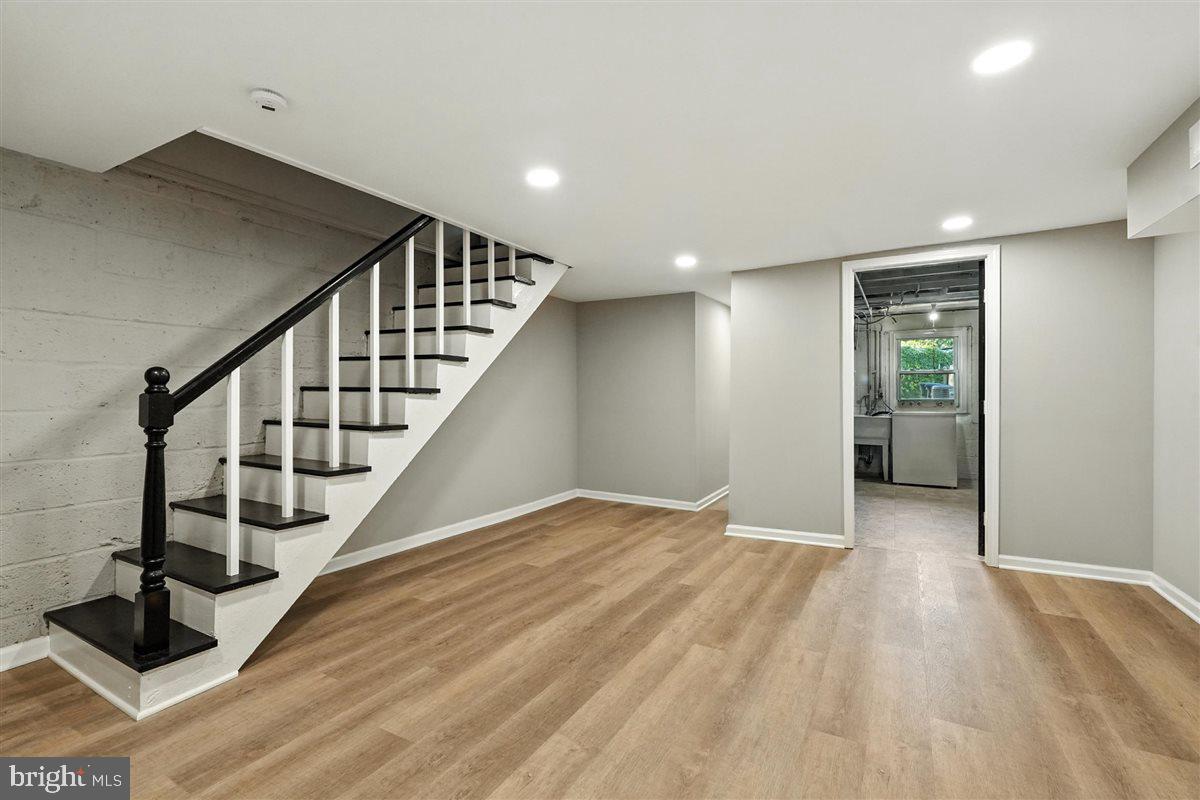 2613 Franklin Street Northeast Washington, DC 20018 - Photo 20 of 29 a view of entryway with wooden floor