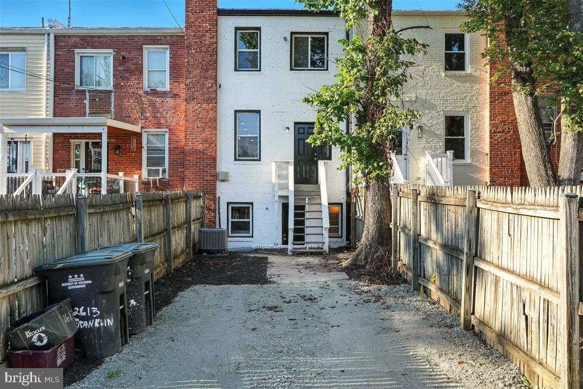 2613 Franklin Street Northeast Washington, DC 20018 - Photo 25 of 29 front view of a house with a yard
