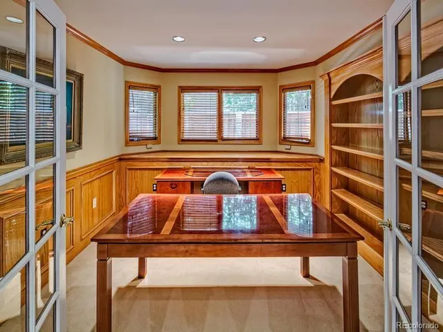 a view of front door