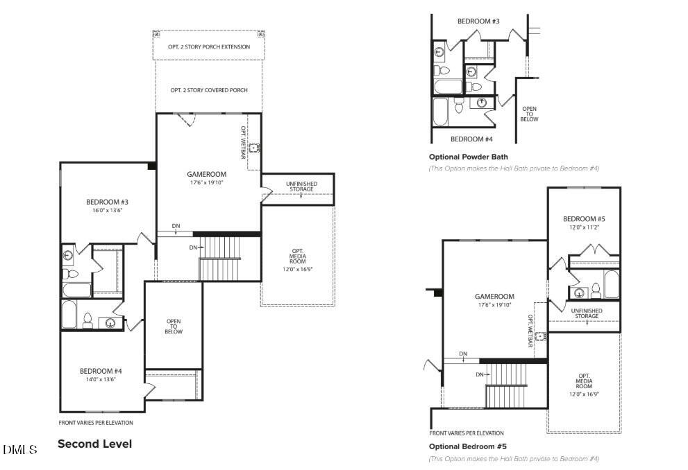 8729 Allison Road Cedar Grove, NC 27231 - Photo 62 of 63 Floor plan 2nd level