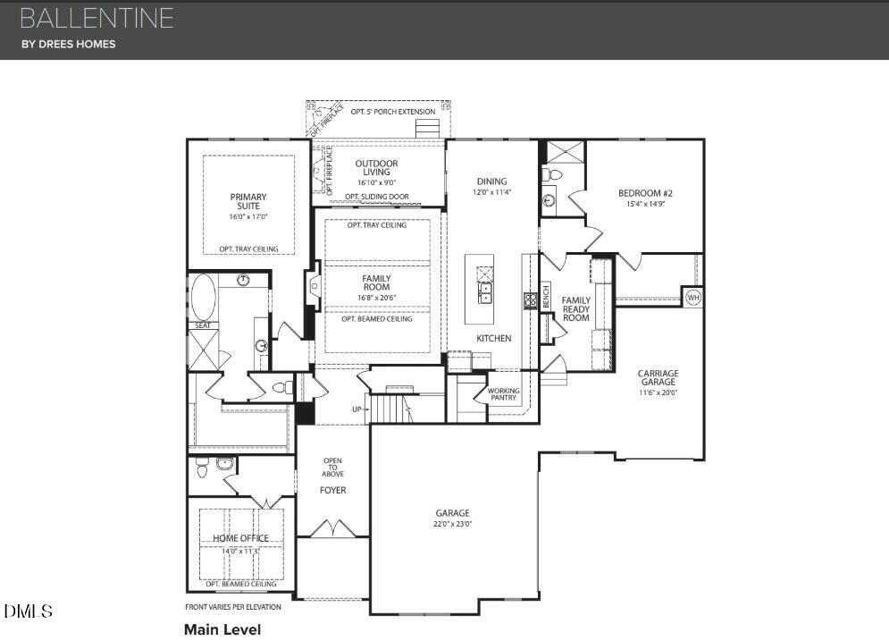 8729 Allison Road Cedar Grove, NC 27231 - Photo 63 of 63 Floor plan main level