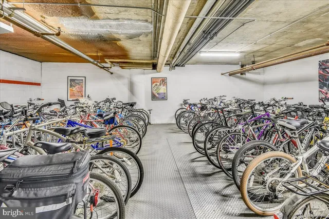 a view of storage and utility room