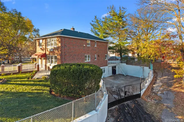 a view of city from balcony