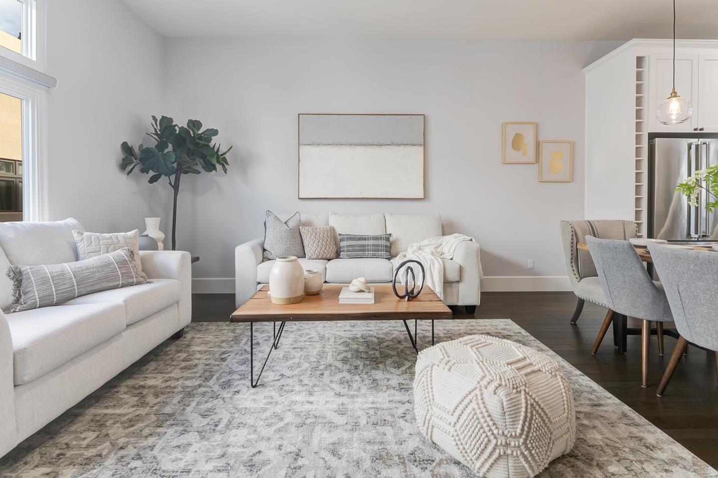 534 Fierro Loop Campbell, CA 95008 - Photo 12 of 55 a living room with furniture and a potted plant