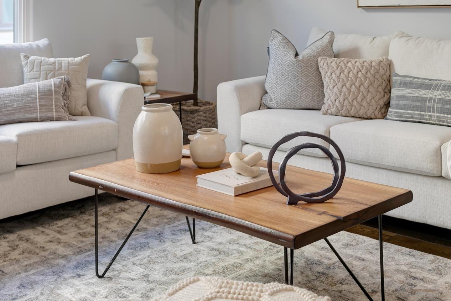 534 Fierro Loop Campbell, CA 95008 - Photo 14 of 55 a living room with furniture a rug and a table