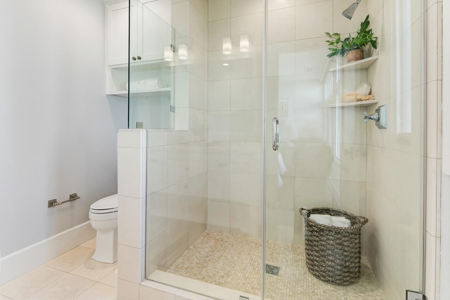 534 Fierro Loop Campbell, CA 95008 - Photo 32 of 55 a bathroom with a shower and toilet