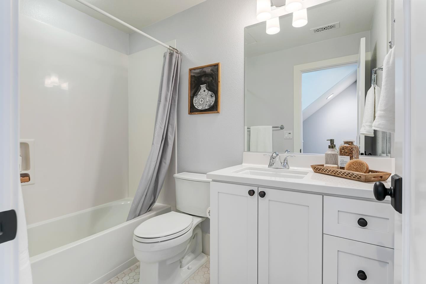 534 Fierro Loop Campbell, CA 95008 - Photo 36 of 55 a bathroom with a sink a toilet and shower